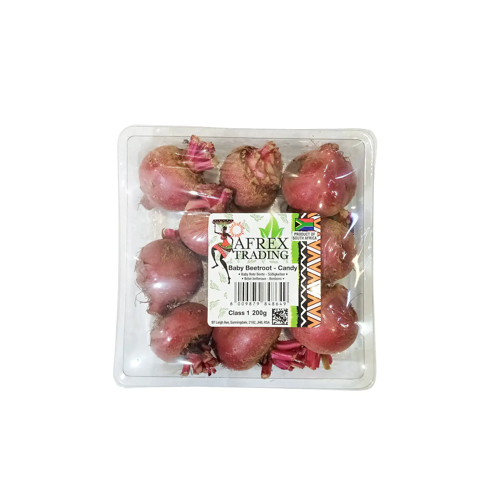 Baby Beetroot Chioggia Strip 200g RSA